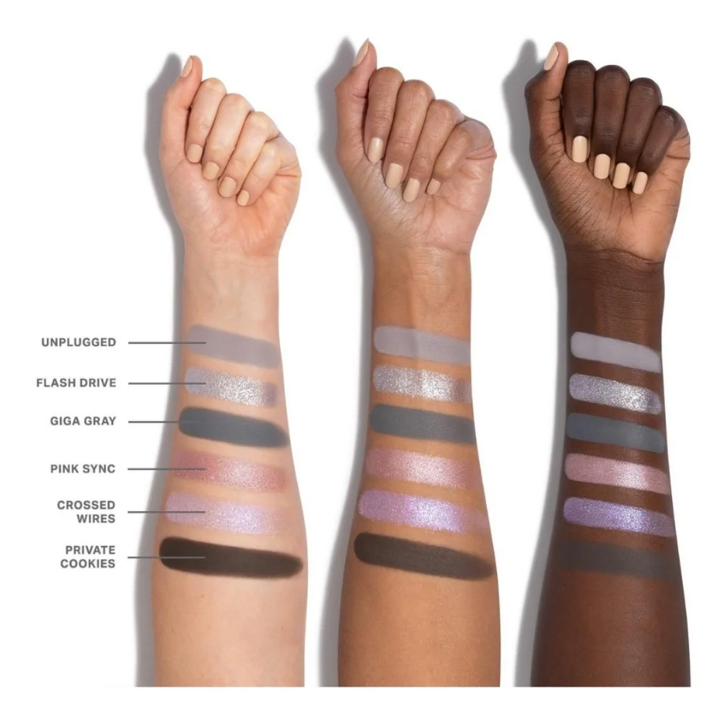 Morphe ChromaPlus 6-Pan Eyeshadow Palette 🎨 Shade: Cyber Chrome 🆕